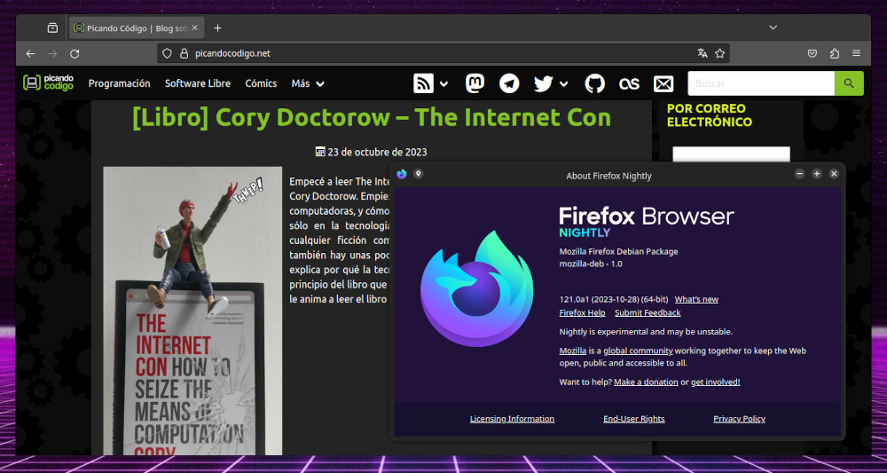 Firefox Nightly deb